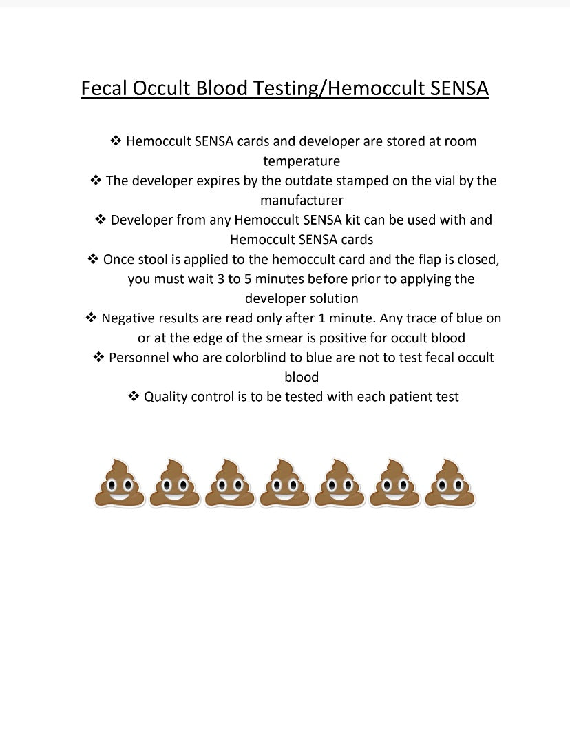 Fecal Occult Testing